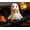A, variant on Virelaxpo Ghost Shape Throw Pillow Decorative Cushion for Sofa Bedroom Halloween Party Theme Decor