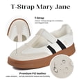thumbnail image 3 of Sneakers for Women Comfortable Business Casual Tennis Shoes Lightweight Slip on Footwear Women's Fashion Retro Sneakers, 3 of 6