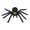 Black, variant on Halloween Party Supplies Realistic TPR Spider Lifelike Spider Prank Decor for Halloween Prank Party Home Desk Holiday Gag Gift