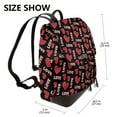 thumbnail image 2 of Fotbe Heart and love Mochila Bolso con Estampado para Mujer, Mochila Antirrobo de Nylon Impermeable, Bolsa Ligera de Hombro, 2 of 4