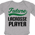 thumbnail image 4 of Inktastic Future Lacrosse Player Boys Long Sleeve Baby Bodysuit, 4 of 5