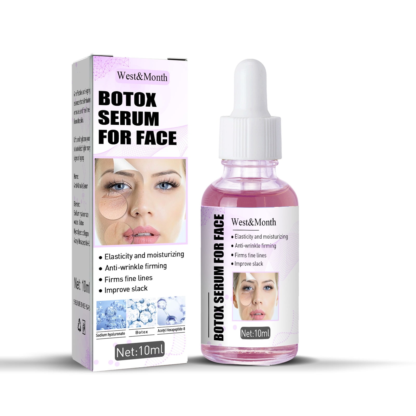 Anti-Wrinkle Deep Wrinkle Face Serum Treatment with Retinol SA & Multi-Vitamins to Reduce Crow Feet, Laugh Lines, & Eye Wrinkles