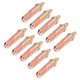 thumbnail image 3 of 10pcs Gas Cutting Nozzle Heat Resistance High Concentricity Strong Flame Gathering Ability Welding Nozzle2#, 3 of 5