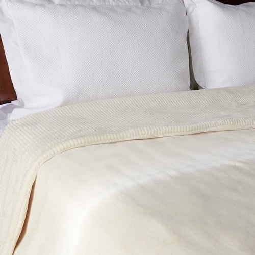 Berkshire Blanket Heated Blanket with Intellisense - Spa Blue - Walmart.com