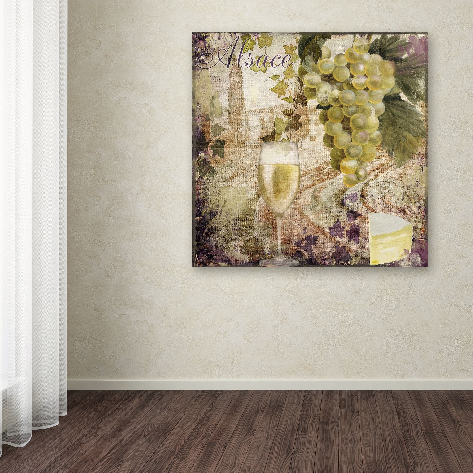 Trademark Fine Art "Wine Country I" Canvas Art by Color Bakery