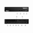 thumbnail image 6 of Lenovo ThinkCentre M70q Gen 5 Tiny Desktop/Intel 20-Core i7-14700T vPro / Intel UHD Graphics 770 / 16GB DDR5 RAM / 1TB SSD/Wi-Fi 6 / HDMI 2.1 / Win11 Pro/Raven Black, 6 of 6
