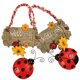 thumbnail image 1 of unbranded 2Ud De Resina Con Girasol Y Mariquita Para Decorar Pared Y Entrada, 1 of 6