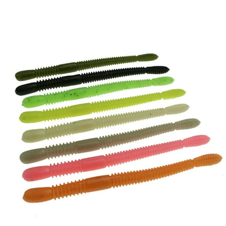 10 Pcs Bait Soft Swimbait Lures Fish Baits for Fishing