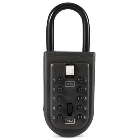 padlock safe key digits zinc hang keys lock portable security hide door box sonew