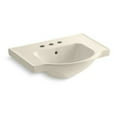 thumbnail image 1 of Veer Bathroom Sink - Size: 9" H x 18.25" W x 24" D, Sink Finish: Almond, 1 of 2