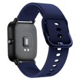 thumbnail image 1 of Correa de silicona para reloj Amazfit GTR/GTS-4-3-2-2e-Mini-Pro/stratos 2-3, pulsera deportiva, 22mm y 20mm, bip-U-S-3-Pro-Lite, 1 of 4