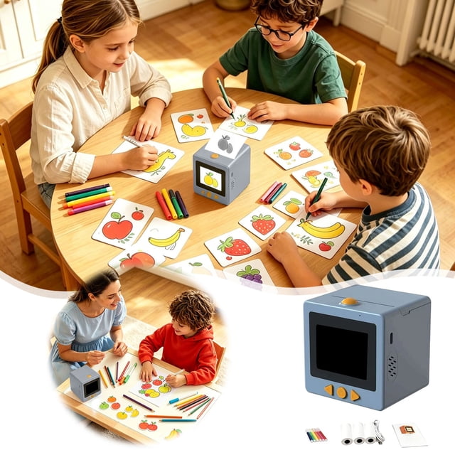 Tong Voice Activated Sticker Smart Home Label Maker Wireless Thermal Pocket Portable Compatible