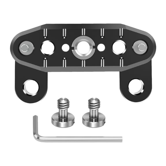 Camera Extended Top Holder for FX3 FX30 Camera Cheese Mounting Plate with 1/4 3/8 Screw Hole Photography Accessories
