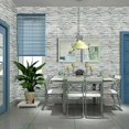 thumbnail image 3 of Papel tapiz de ladrillo de piedra 3d, pegatina de fondo impermeable para dormitorio, pared Home31, 3 of 3
