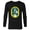 Black, variant on Star Wars The Mandalorian and Grogu Modified N-1 Starfighter - Long Sleeve T-Shirt for Men - Customized-Navy