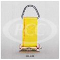 thumbnail image 4 of Pacific Cargo Tie Down Track Adapter 2300-06-SE Rope Tie-Off; 6 Inch Length x 2 Inch Width; 1000 Pound Break Strength; Yellow; With Spring E Track Fitting, 4 of 4
