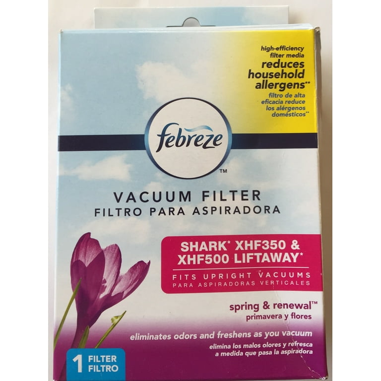 Febreze Spring & Renewal Scent SHARK XHF350 & XHF500 Vacuum Filter 