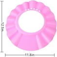 thumbnail image 4 of 3Pack Baby Shower Cap Bath Visor for Toddlers Shampoo Cap Shower Protection Hat-Adjustable Soft Hair Washing Guard,Bath Shield Visor Hat,Eyes and Ears Head Protection for Baby,Kids,Children, 4 of 4