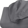 thumbnail image 6 of Full Fitted Sheets - Bulk Pack of 6 Bottom Sheets - Soft Brushed Microfiber - Deep Pockets - Shrinkage & Fade Resistant - Easy Care (Grey), 6 of 7
