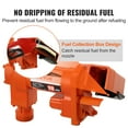 thumbnail image 4 of VEVOR Fuel Transfer Pump, 12V DC 20 GPM 1/4 HP, High Flow Cast Iron Gasoline Extractor Pump with Fuel Collection Box Design for Gasoline, Diesel, Kerosene, 4 of 9