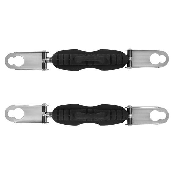 IST FS12 Dive Fin Spring Straps with Stainless Slip On Buckles (Medium)