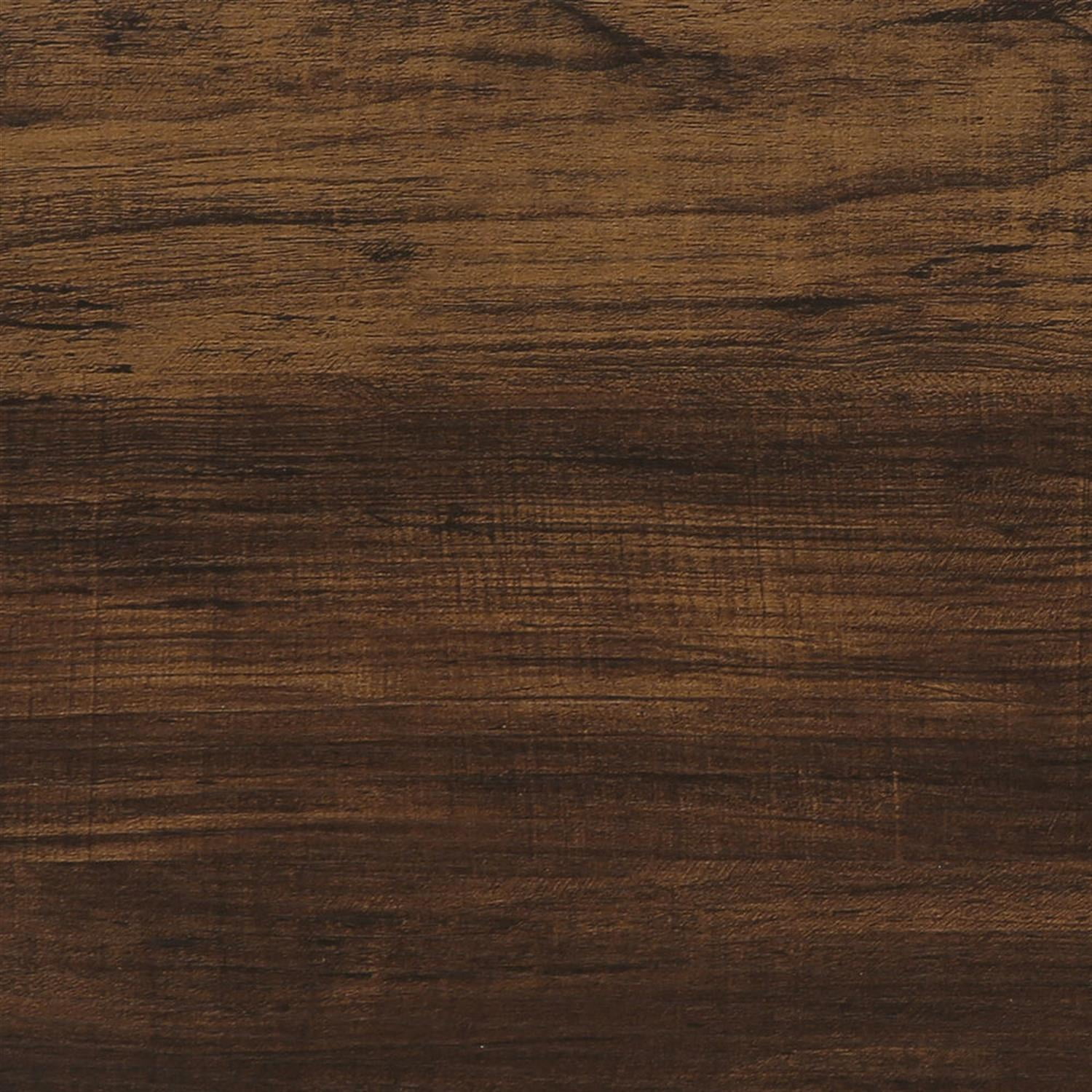 Demi Bonn 25" Wood Nightstand with Drawers, Bedside End Table for Bedroom, Rustic Side Table with Storage, Brown