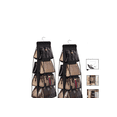 thumbnail image 1 of Organizador De Bolsas Para Colgar En Armario 2pk Xtellar negro, 1 of 3