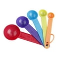 thumbnail image 7 of measuring spoon Plastic Measuring Spoon Set of 5 Pieces with Scale Baking Measuring Instrument Color Measuring Spoon Spoon Baking Tool, 7 of 7