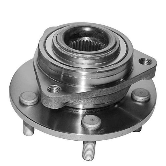 GSP 124089HD Rear, Front Wheel Bearing and Hub Assembly Compatible with 93-04 Vision, New Yorker, 300M, Concorde, LHS, Prowler, Intrepid