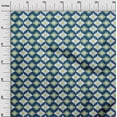 thumbnail image 2 of oneOone Organic Cotton Poplin Twill Fabric Geometric Ikat Print Fabric By Yard 42 Inch Wide, 2 of 4