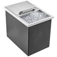 thumbnail image 2 of 18" Stainless Steel Ice Chest Cooler, 40.9 qt Commercial Ice Bin with Sliding Cover & Drain Plug, for Outdoor Kitchen, Bar, Beer, Wine – Durable & Portable, 2 of 11