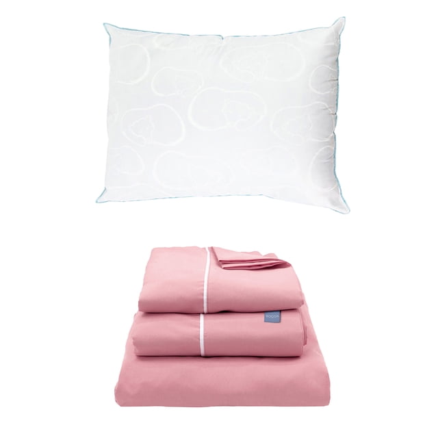 Sábanas Individual Royal Rosa + Almohada Osos