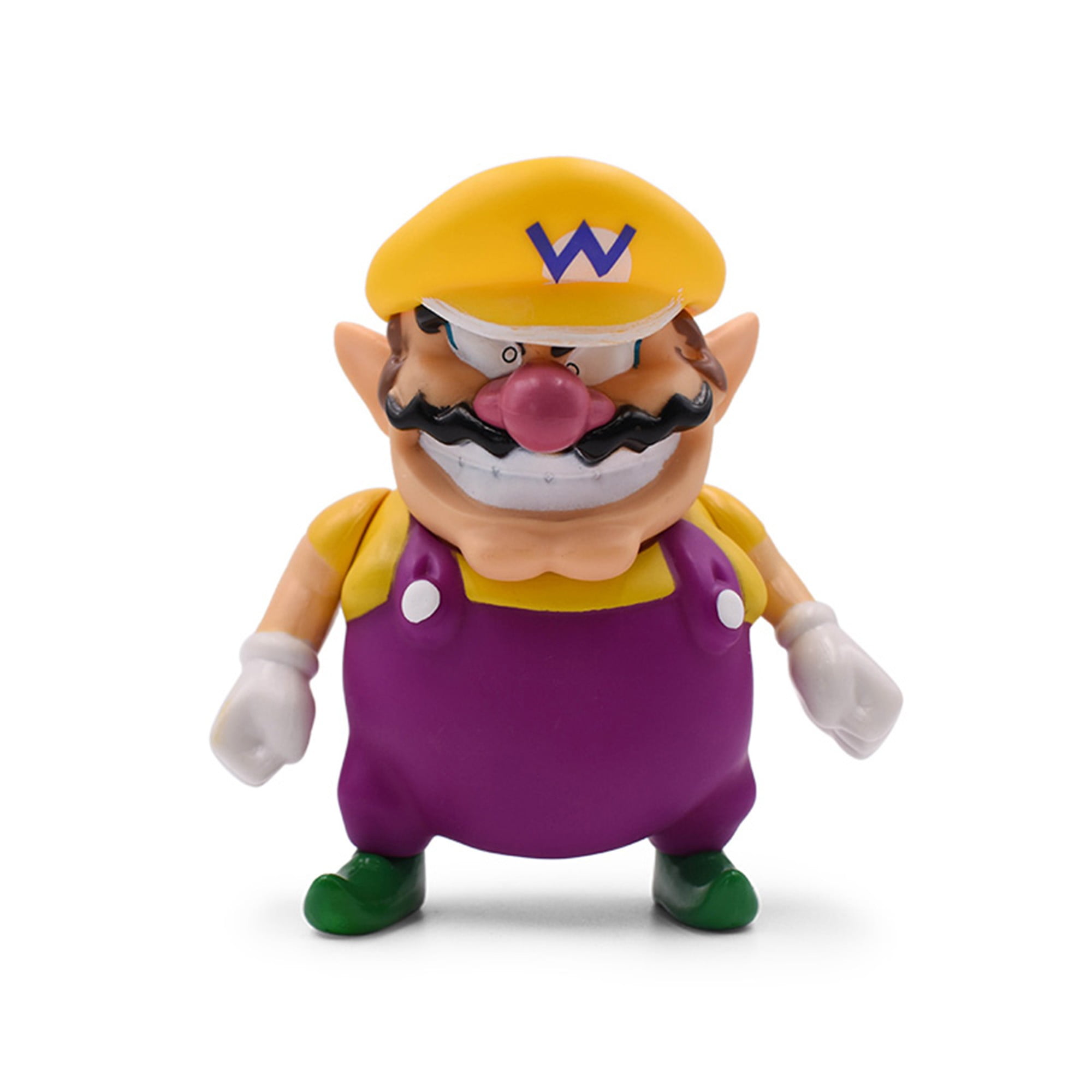 Stando Super Mario Action Figures 4.7' Wario Toys PVC Model Figurine for Fans Kids Gifts