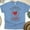 CarolinaBlue, variant on Resurrection and Life T-Shirt – John 11:25 Christian Tee with Blood Heart and Crown of Thorns, White, Size S