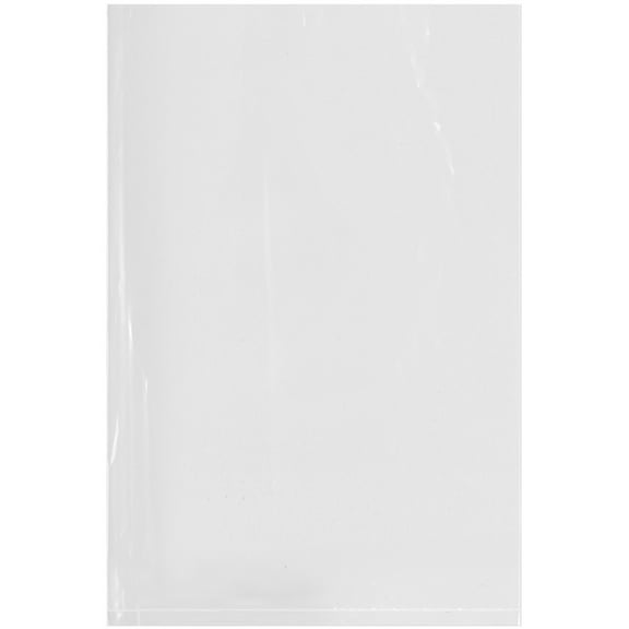 Plymor 6" x 9" (Pack of 200), 1.25 Mil Flat Open Clear Plastic Poly Bags