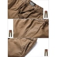 thumbnail image 4 of Pantalón para hombre Pant Match, holgado, corte chino lavado, 38, color caqui, 4 of 5