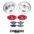 thumbnail image 2 of PowerStop Rear Z23 Evolution Sport Brake Pad and Rotor Kit with Red Powder Coated Calipers Fits: MAZDA Select Models KC124, 2 of 4