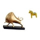 thumbnail image 1 of Escultura Abstracta De Buey Y Caballo Dala Para Decoración Del Hogar, Mesa, Escritorio, Sala De Estar, Dormitorio, Entrada, Estantería, Armario, Estatua De Animal Coleccionable, 1 of 8