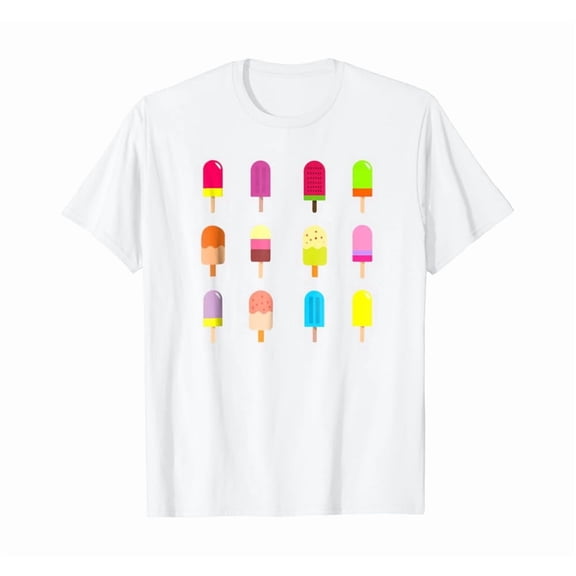 Novelty Popsicle T-Shirt - Popsicles Funny Summer T-Shirt