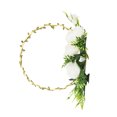 thumbnail image 4 of Aro Floral, Guirnalda Para Boda Corona De Aro De Bambú De Haya No Tóxico Para Decoraciones De Recepción Para Bodas, 4 of 7