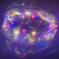 thumbnail image 1 of Cadena de luces LED de 5 m, resistente al agua, con alambre de cobre, funciona con pilas, para decoración de bodas, fiestas y Navidad, 1 of 6