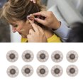 thumbnail image 1 of Domes,10pcs Black Double Layer Open Eardrum Head,Silicone Ear Tips Accessories For Phonak,Maximize Your  Performance, 1 of 8