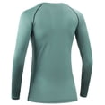 thumbnail image 2 of NELEUS Womens Compression T Shirt Yoga Athletic Dry Fit Long Sleeve,Blackish Green,US Size XL, 2 of 4