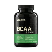 Optimum Nutrition, BCAA 1000 Caps, 200 Capsules, 100 Servings