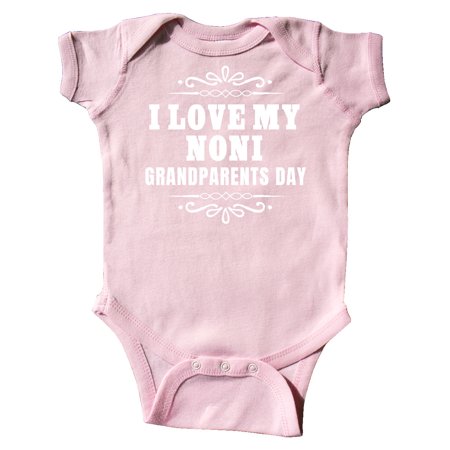 

Inktastic Grandparents Day I Love My Noni Gift Baby Boy or Baby Girl Bodysuit