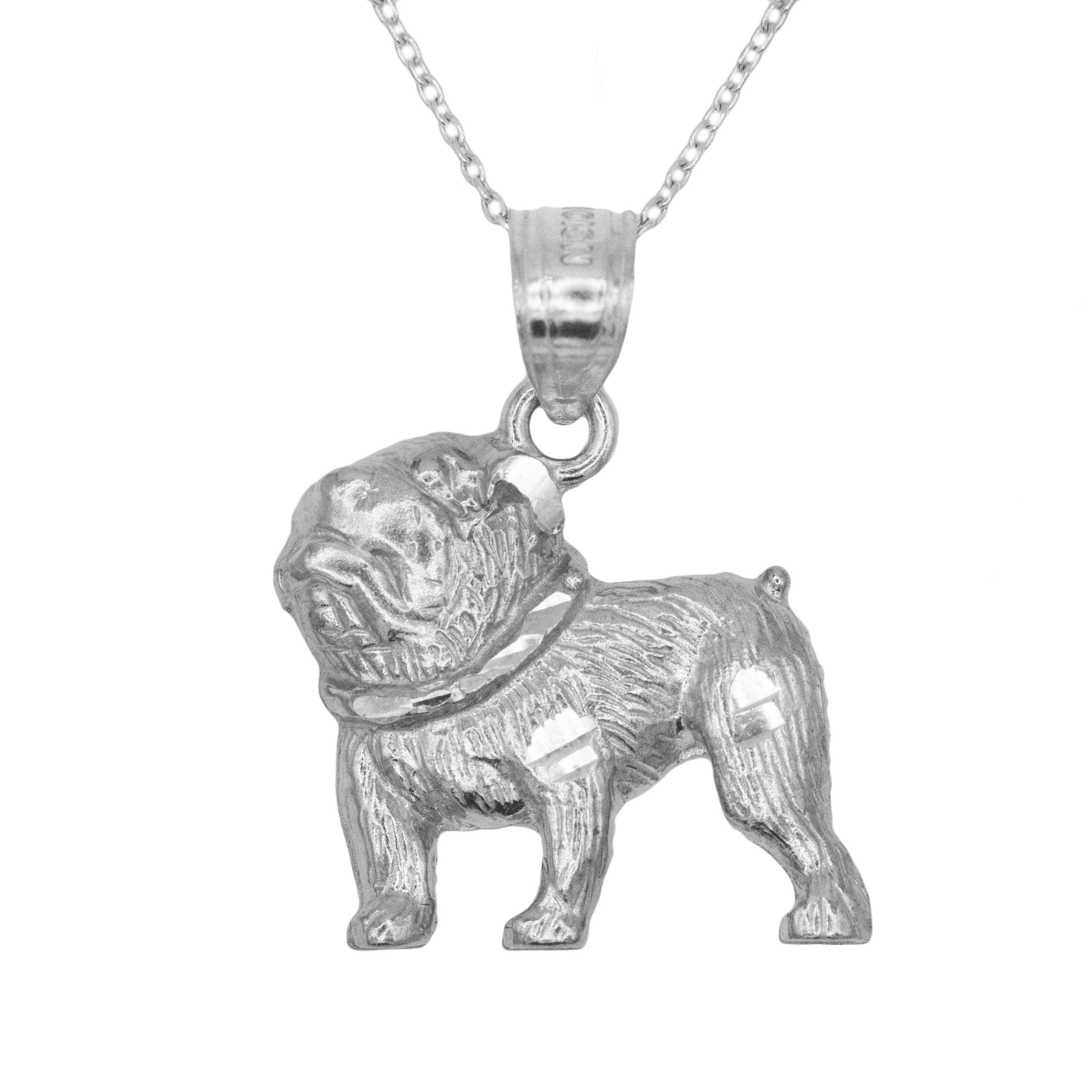 gold dog charms for necklaces