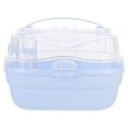 thumbnail image 1 of Hamster Small Cage Plastic Hamster Carrier Breathable Small Pets Box Portable Hamster Box, 1 of 9