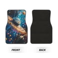 thumbnail image 2 of Balery Colorful Planet Universe Juego de 4 Alfombrillas para Auto, Revestimientos de Caucho Resistente, Diseño Antideslizante, 2 of 7
