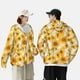 thumbnail image 4 of Fotbe White Marble Pattern Sunflower Chaqueta con Protección Solar UPF 50+ para Hombre y Mujer, Camisa con Capucha y Bolsillos-Small, 4 of 7