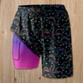 thumbnail image 2 of Womens Swim Shorts with Compresssion Liner 2026 Summer Casual Elastic Waist Leopard Print Board Shorts with Pockets Beachwear, 2 of 4